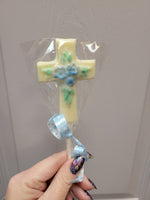 Load image into Gallery viewer, Chocolate Cross Pop
