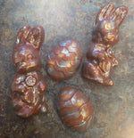 Load image into Gallery viewer, Pistachio Knafeh Dubai Chocolate Bunny
