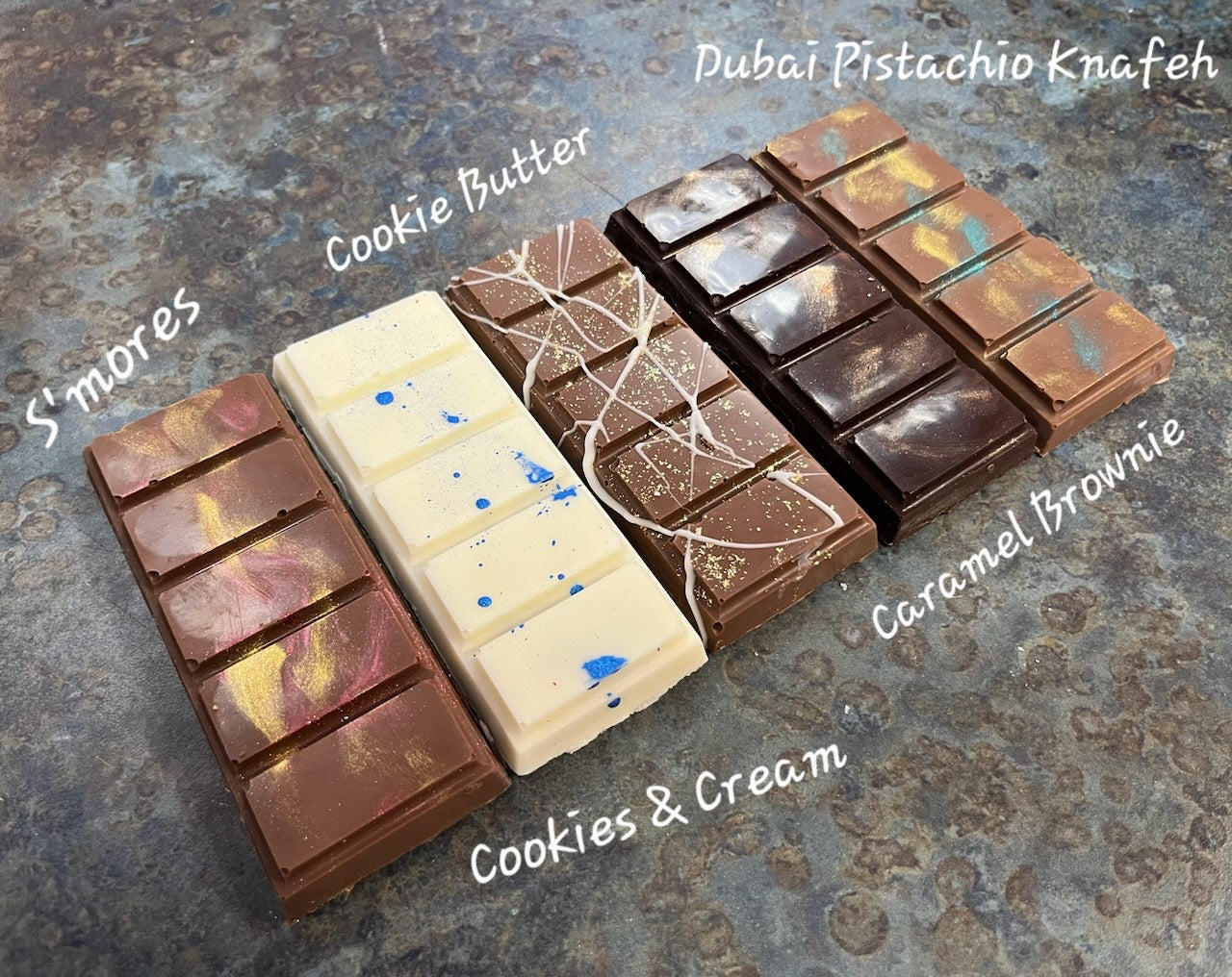 Stuffed Mini Chocolate Bar Sampler Box