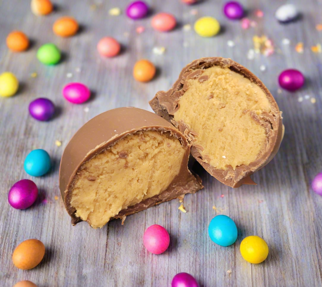 Peanut Butter Filled Eggs