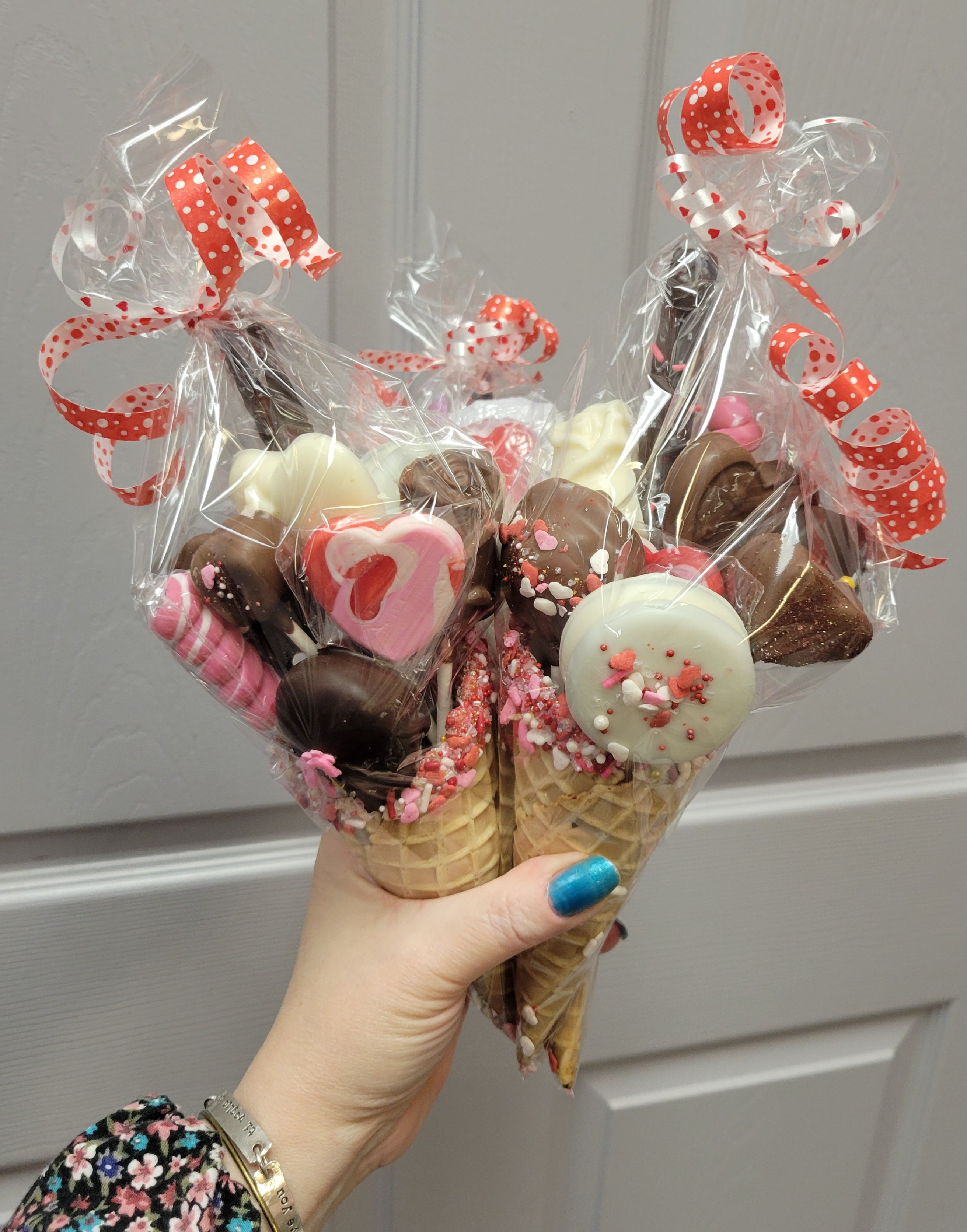 Valentine's Chocolate Bouquet