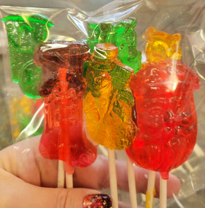 Clear Toy Candy Lollipops