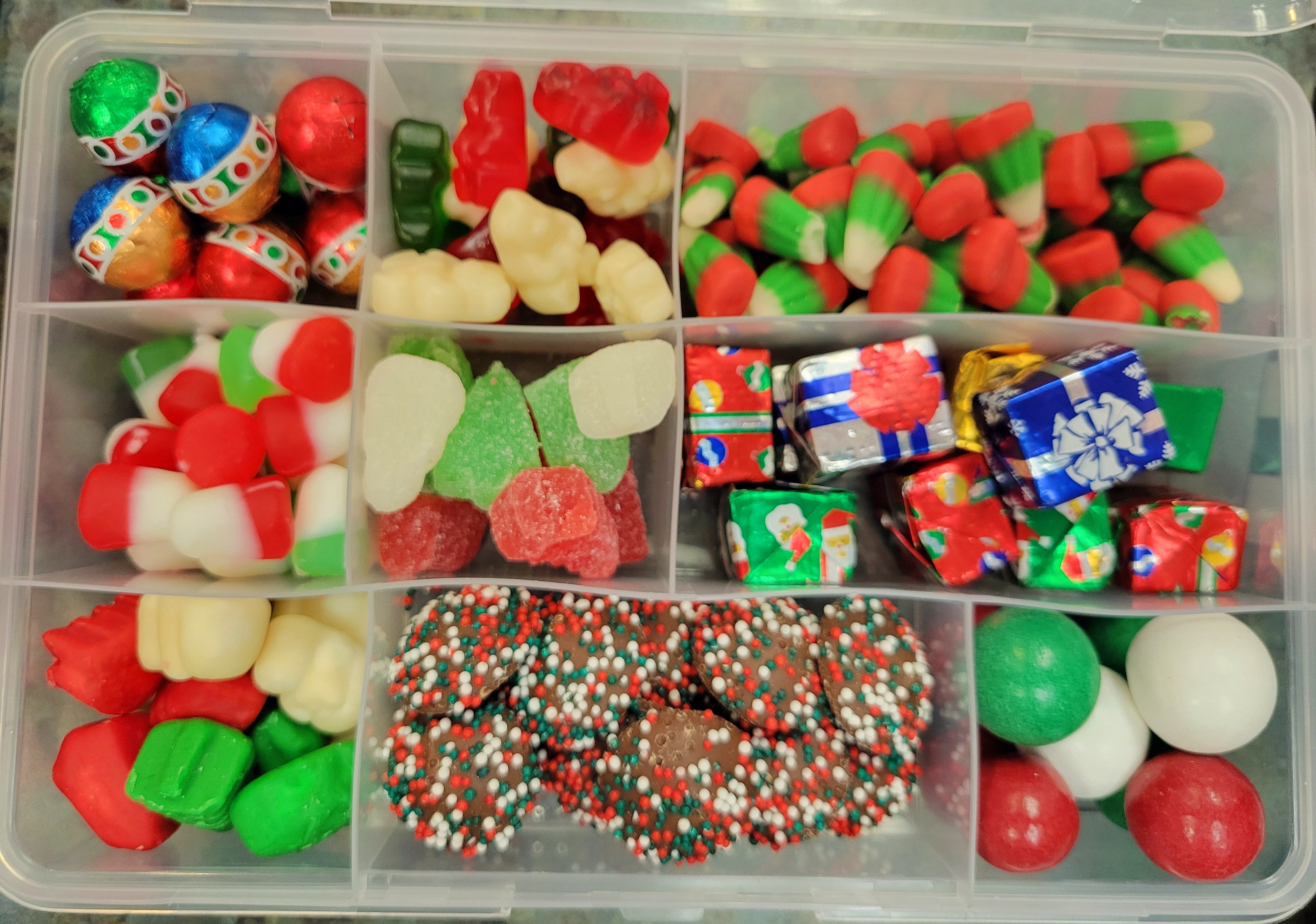 Deluxe Chocolate & Candy Tackle Box