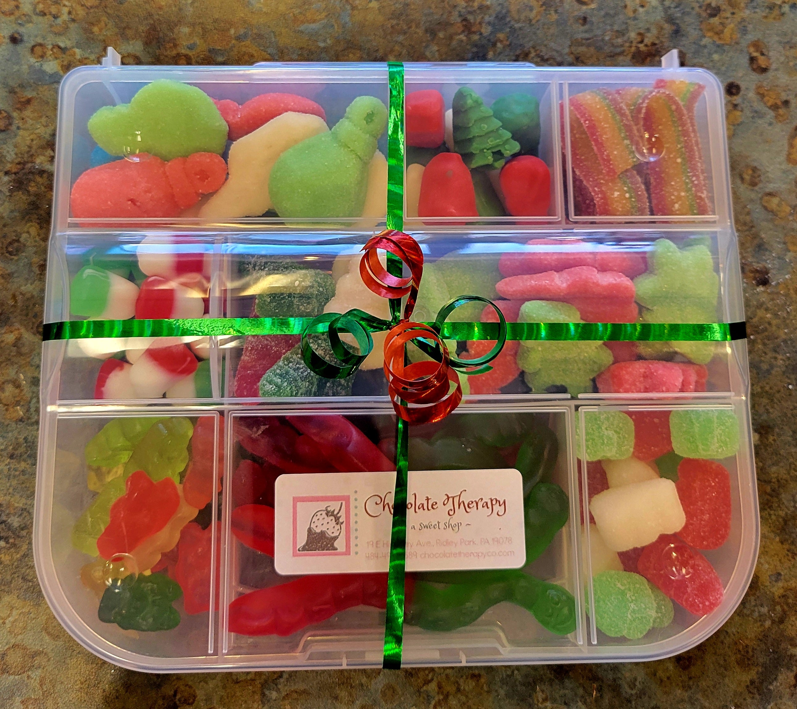 Christmas Gummies Tackle Box