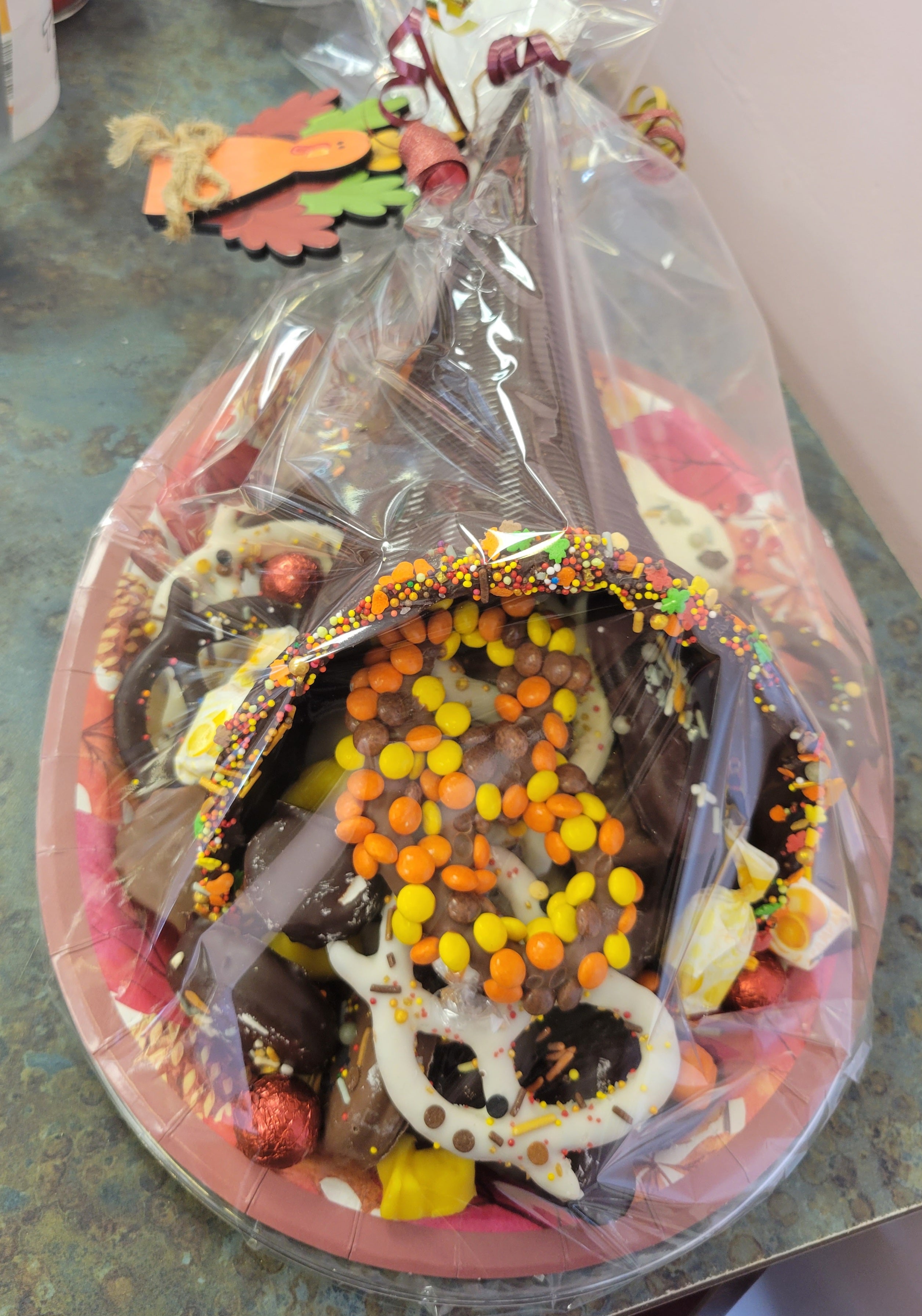 Genuine Chocolate Cornucopia