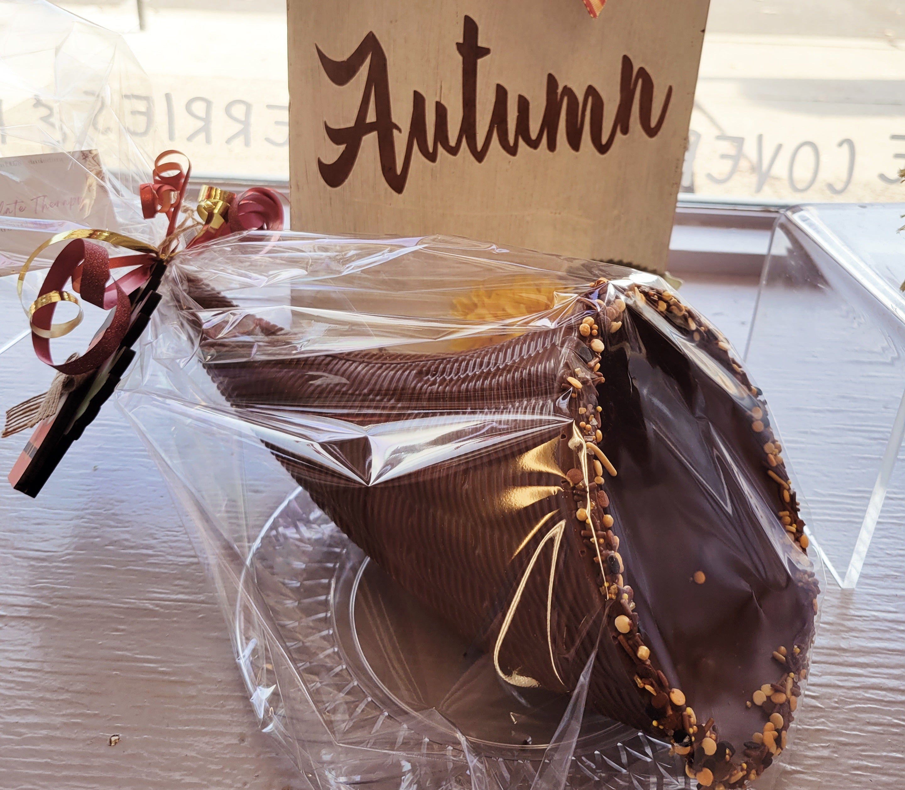 Genuine Chocolate Cornucopia