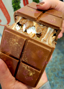 Giant S'mores filled Chocolate Bar