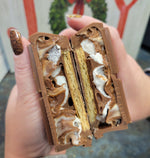 Load image into Gallery viewer, Giant S&#39;mores filled Chocolate Bar
