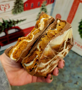 Giant Biscoff Cookie Butter filled Chocolate Bar