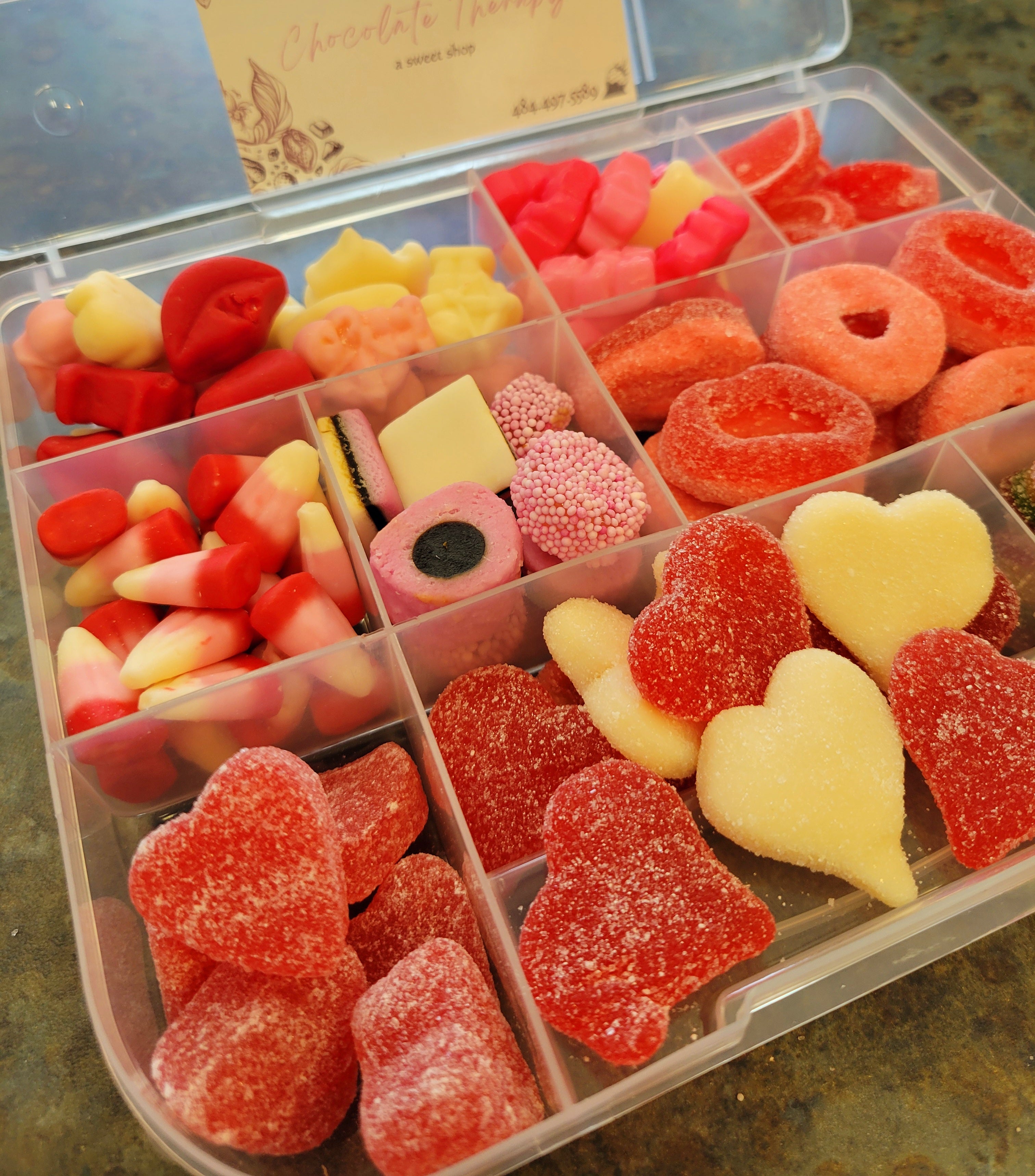 Valentine's Gummy Tackle Box