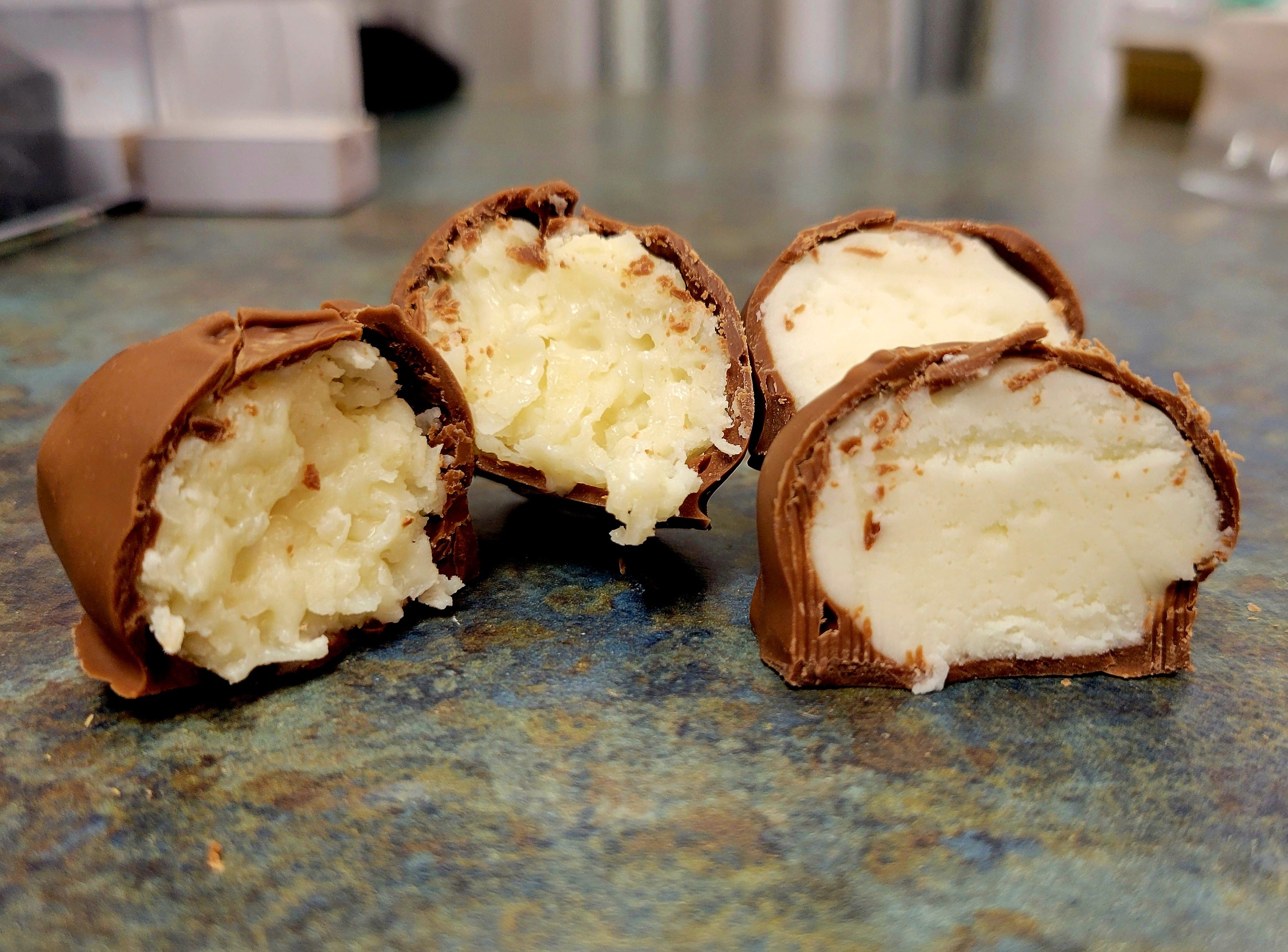 Coconut Filled Eggs