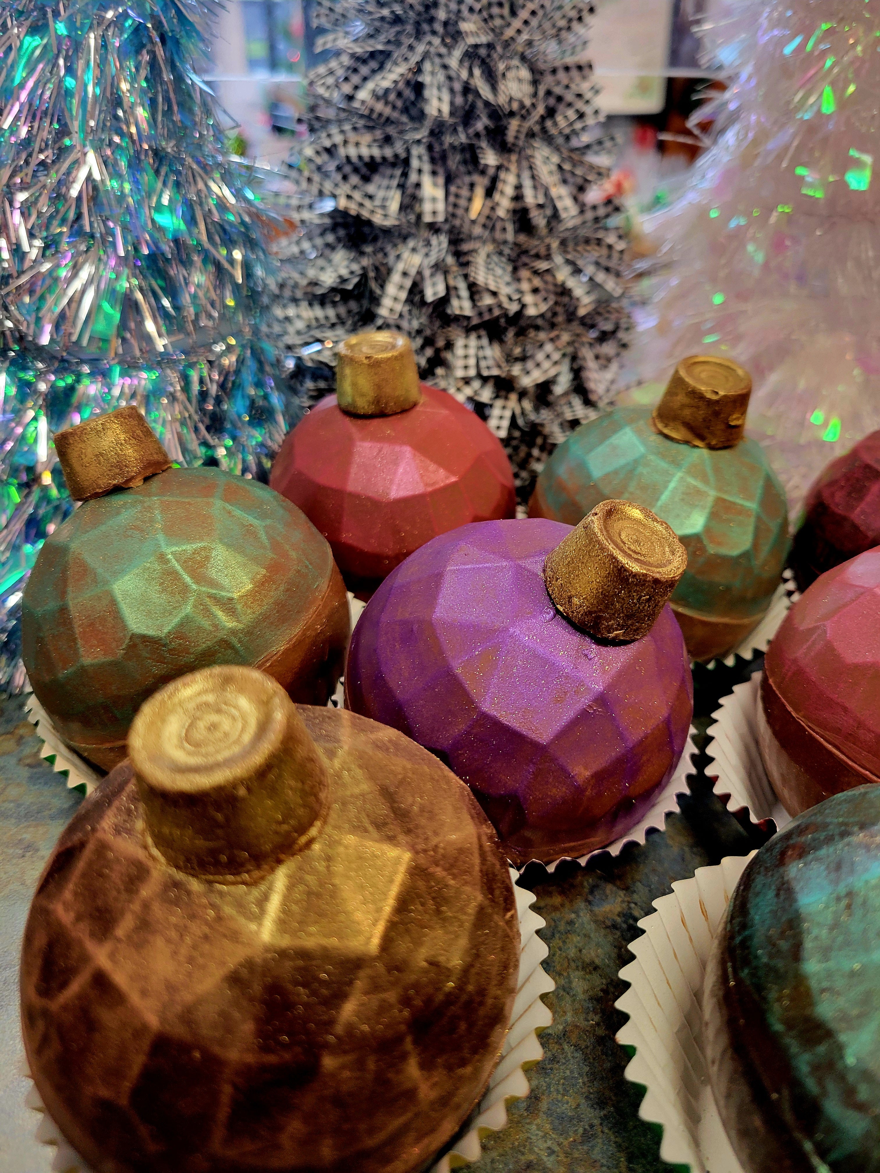 Hot Chocolate Bomb Ornaments!