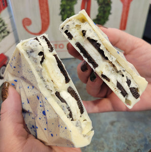 Giant Cookies and Cream filled Chocolate Bar