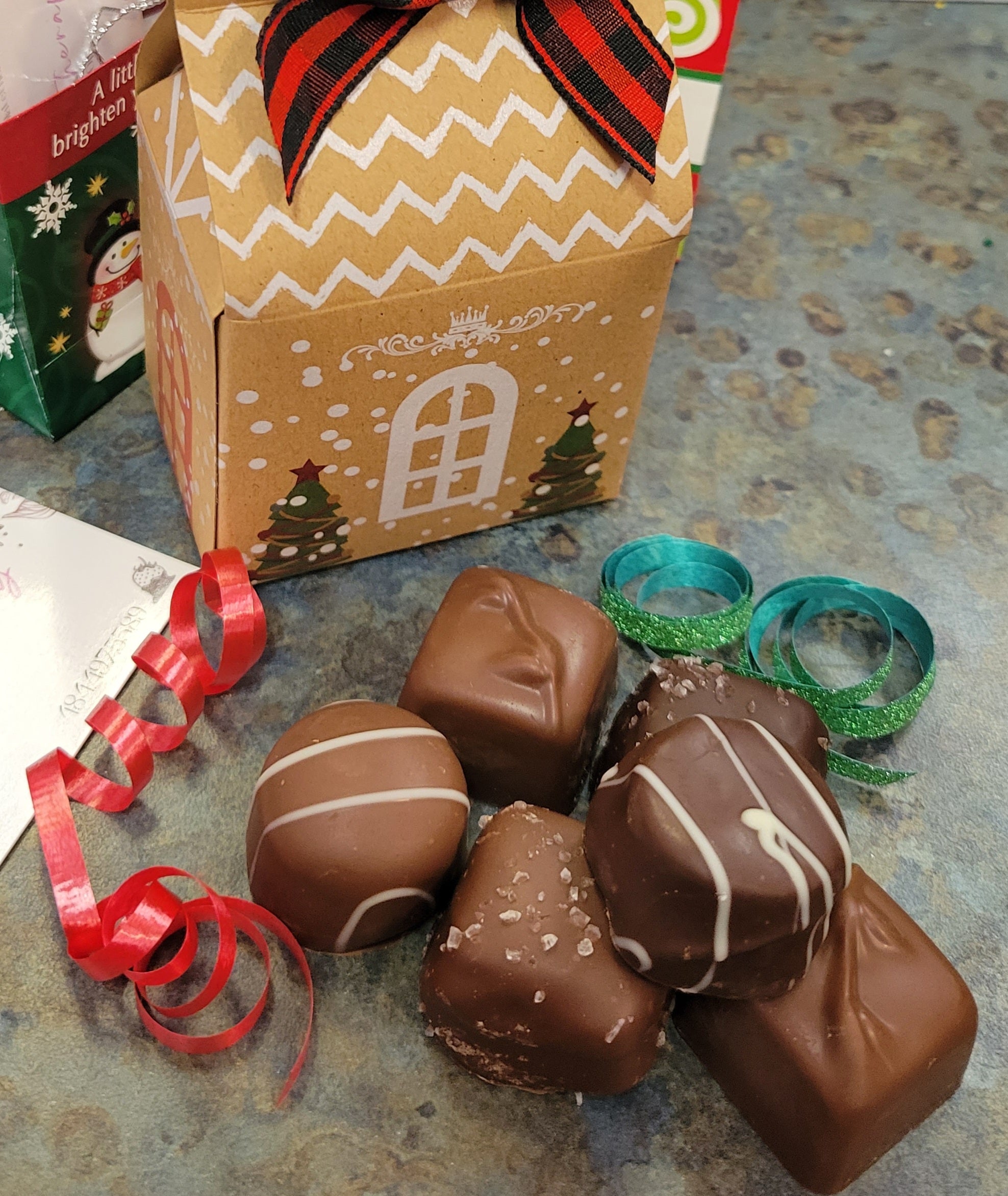 Assorted Chocolates Little Gingerbread House