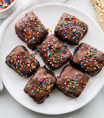 Load image into Gallery viewer, Chocolate Covered Rice Krispie Treats
