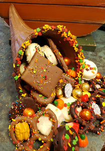 Genuine Chocolate Cornucopia