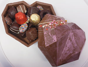 3D Chocolate Heart Box