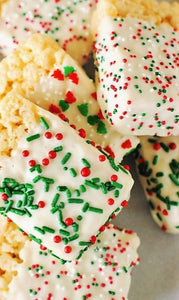 Christmas Rice Krispie Treat Pop