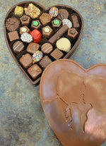 Load image into Gallery viewer, Edible Chocolate Heart Box
