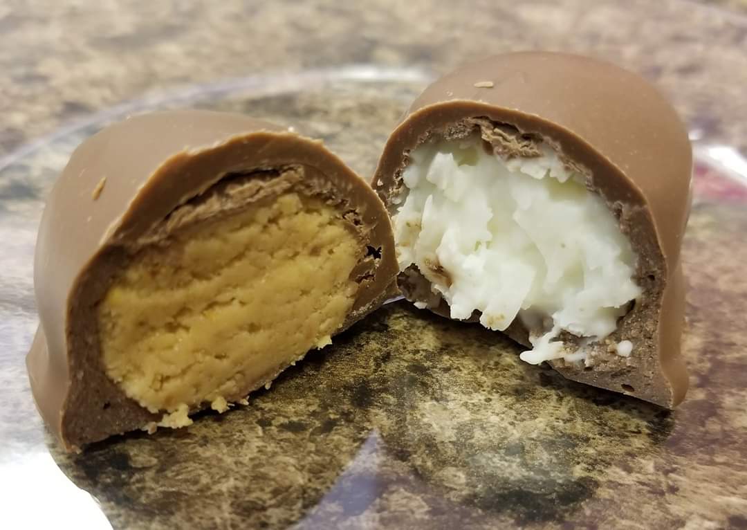 Coconut Filled Eggs