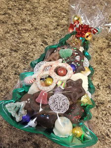 Christmas Tree Chocolate Party Tray