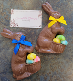 Load image into Gallery viewer, Chocolate Easter Bunny with Basket
